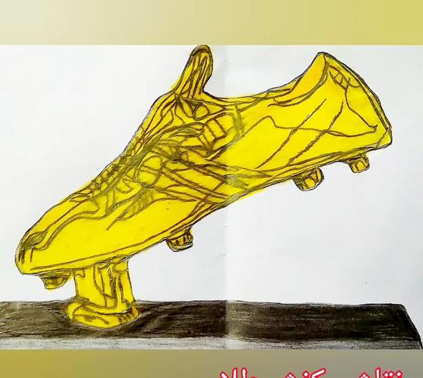 عکس توپ طلا نقاشی