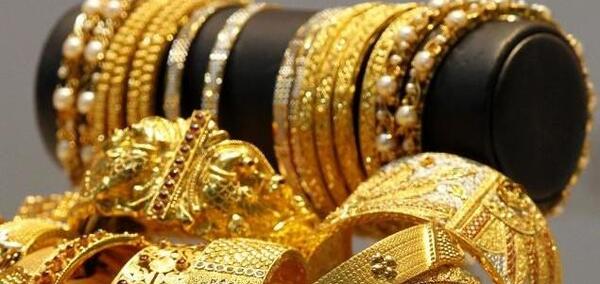 عکس دستبند طلا هندی