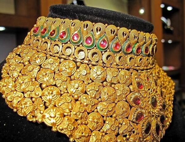 عکس دستبند طلا هندی