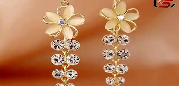 عکس زیباترین گوشواره های طلا