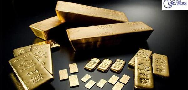 عکس شمش طلا یک گرمی
