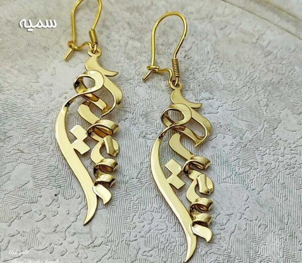 عکس گوشواره طلای دخترانه