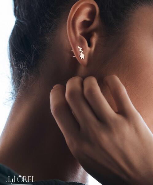 عکس گوشواره طلای دخترانه