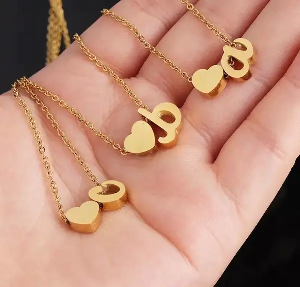 عکس گردنبند طلای دخترانه