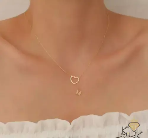 عکس گردنبند طلای دخترانه
