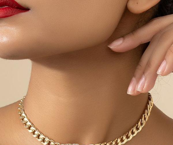 عکس گردنبند طلای دخترانه