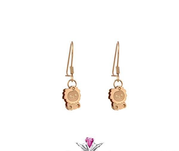 عکس گوشواره طلای بچه گانه