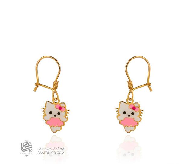 عکس گوشواره طلای بچه گانه