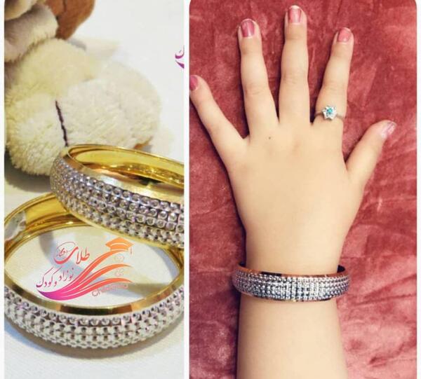عکس النگوی طلای بچه گانه