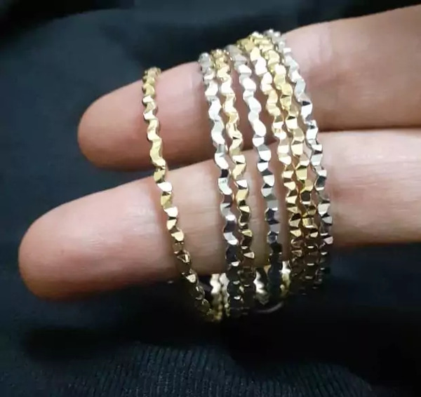 عکس النگوی طلای بچه گانه