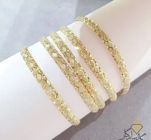 عکس دستبند طلای بچه گانه