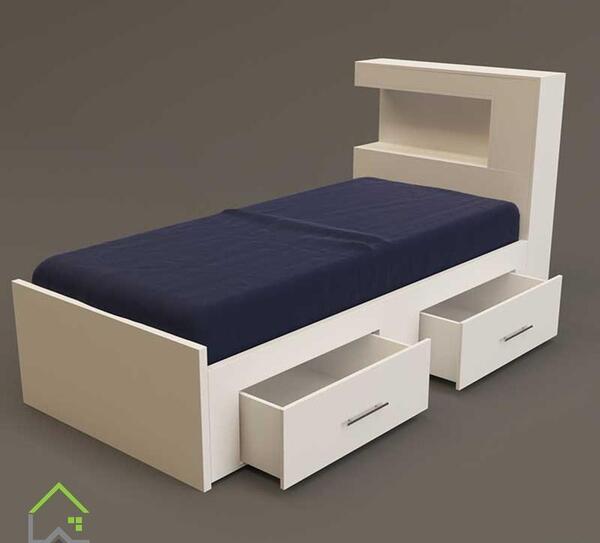 عکس تخت چوبی ساده