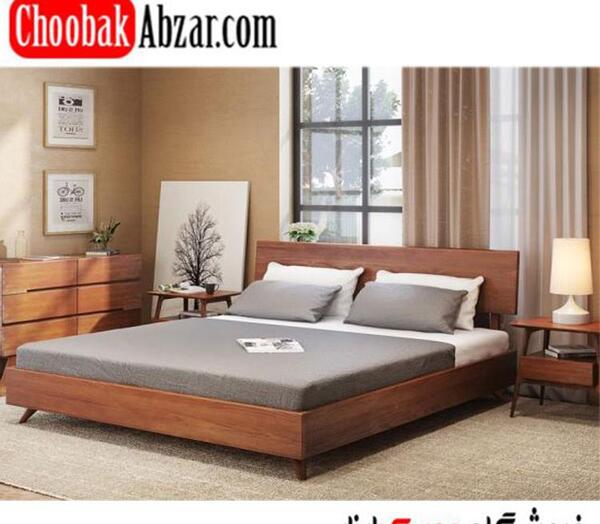 عکس تخت چوبی ساده