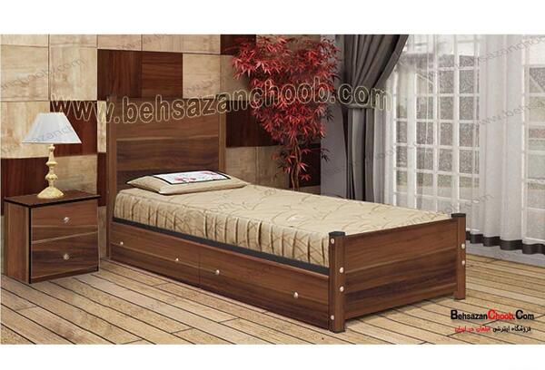 عکس تخت چوبی ساده