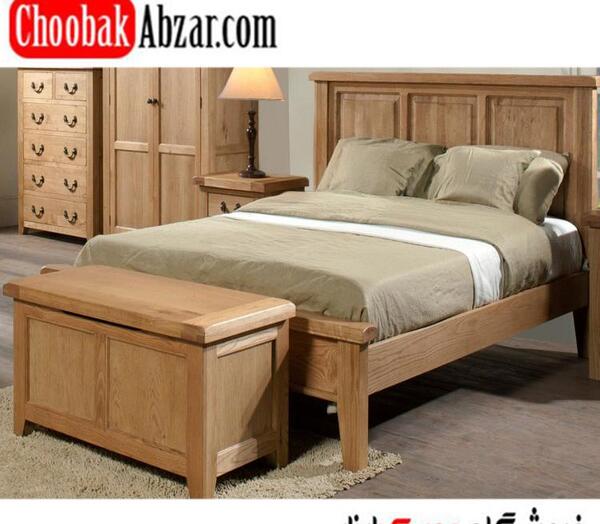 عکس تخت چوبی ساده