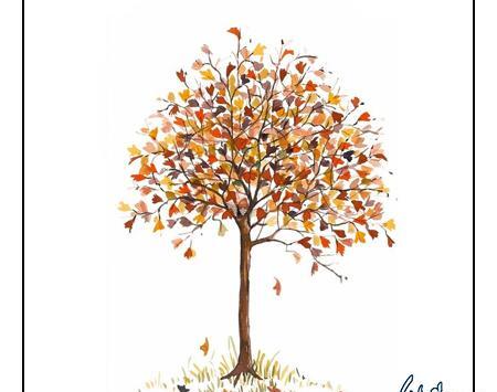 عکس درخت ساده برای طراحی