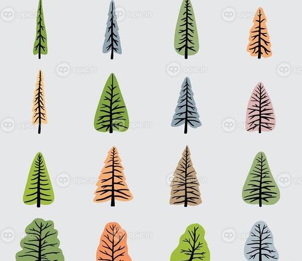 عکس درخت ساده برای طراحی