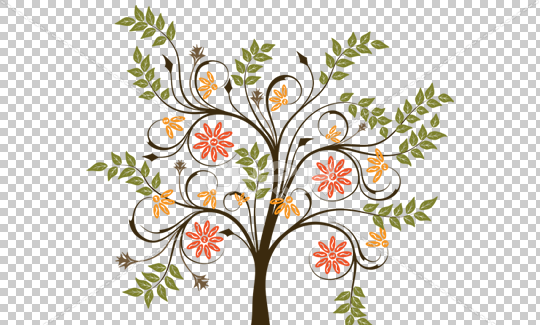 عکس درخت ساده برای طراحی
