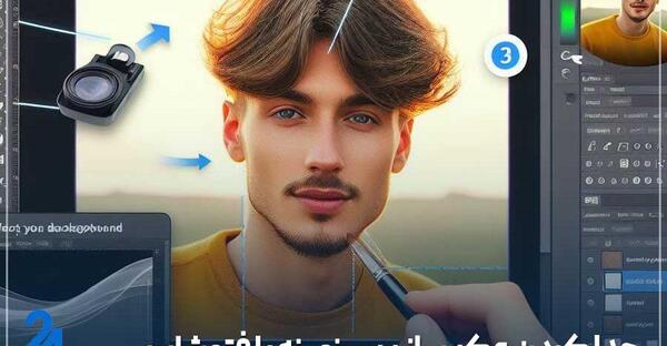 چگونه در فتوشاپ عکس را پرتره کنیم