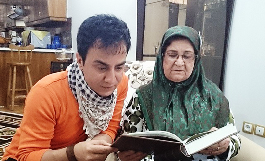 عکس همسر عمو پورنگ داریوش فرضیایی