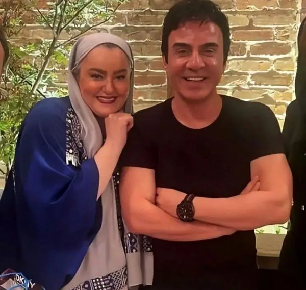 عکس همسر عمو پورنگ داریوش فرضیایی