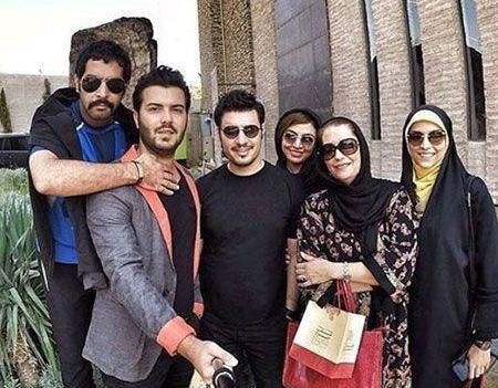 عکس همسر کامران تفتی و همسرش