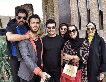 عکس همسر کامران تفتی بازیگر
