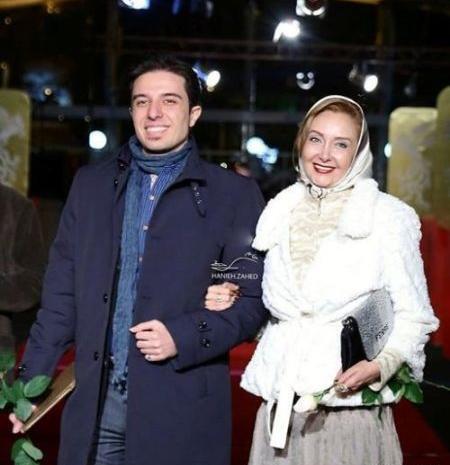 عکس کتایون ریاحی با همسر و فرزندانش