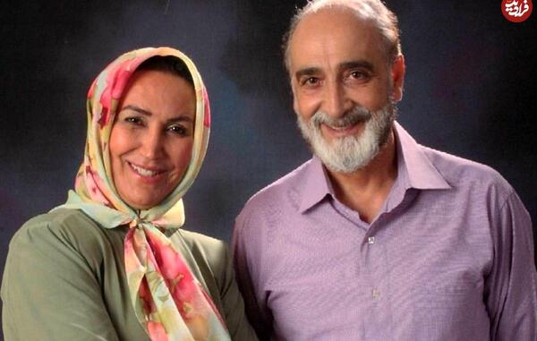عکس کتایون ریاحی با همسر و فرزندانش