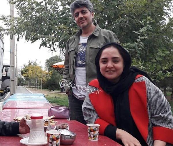 عکس بارداری نرگس محمدی در ستایش