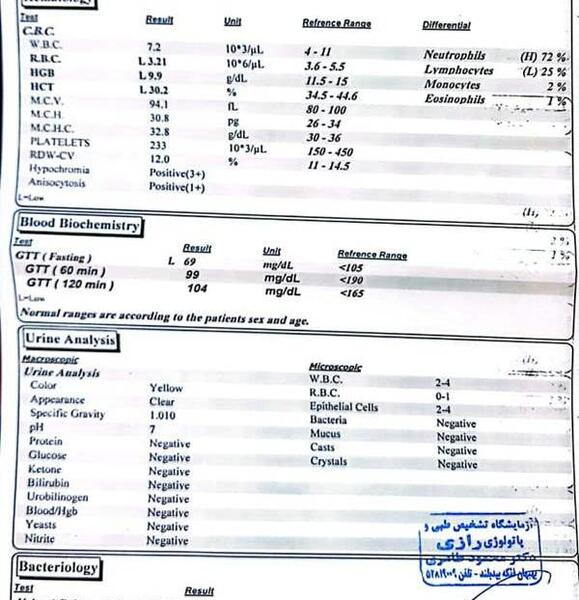 عکس آزمایش بارداری نی نی سایت