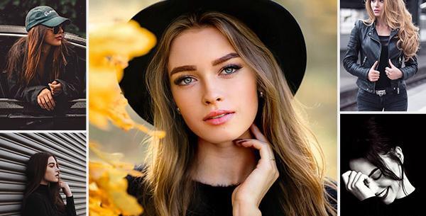 مدل عکس پرتره دخترانه