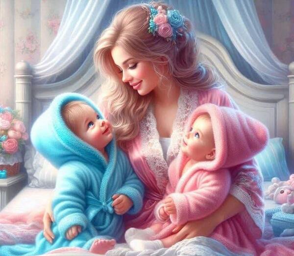 عکس کارتونی بارداری برای پروفایل