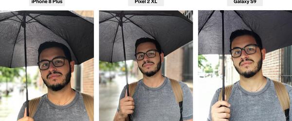 عکس پرتره در ایفون