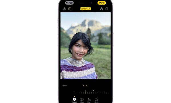برنامه پرتره عکس ایفون