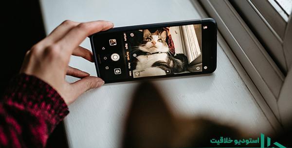 گرفتن عکس پرتره با گوشی