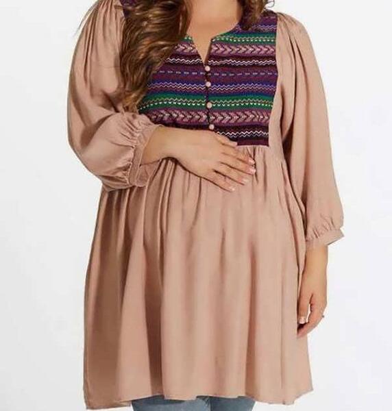 عکس لباس بارداری ساده