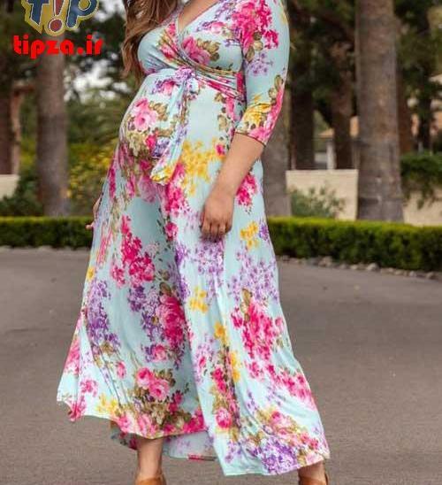 عکس لباس بارداری ساده