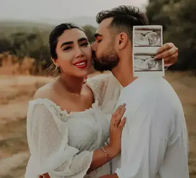 نمونه عکس بارداری در منزل