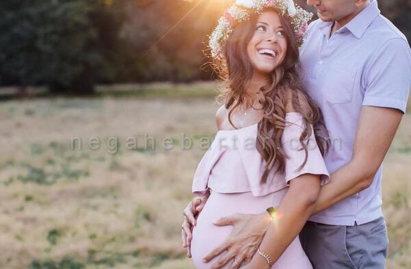 عکس بارداری تو فضای باز