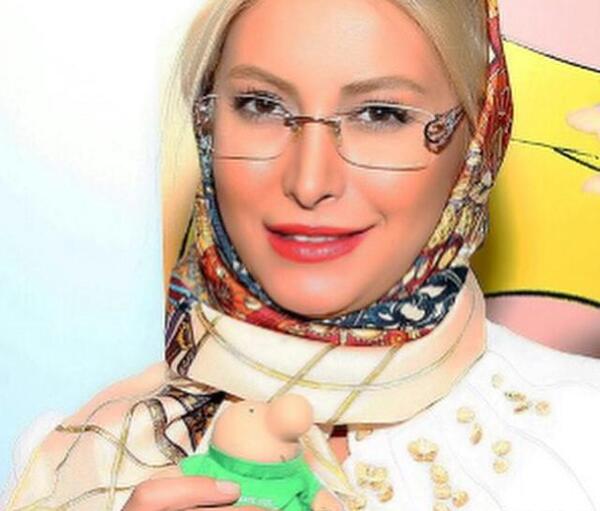 عکس های بارداری فریبا نادری
