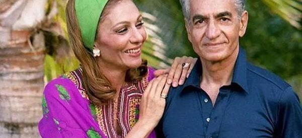 عکس از بارداری فرح پهلوی