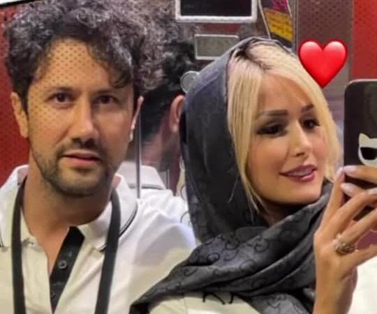 شاهرخ استخري عکس بارداری همسر مهران غفوریان
