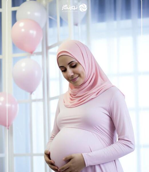 عکس های عاشقانه دوران بارداری
