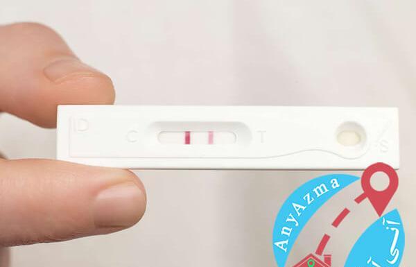 عکس تست بارداری طبیعی