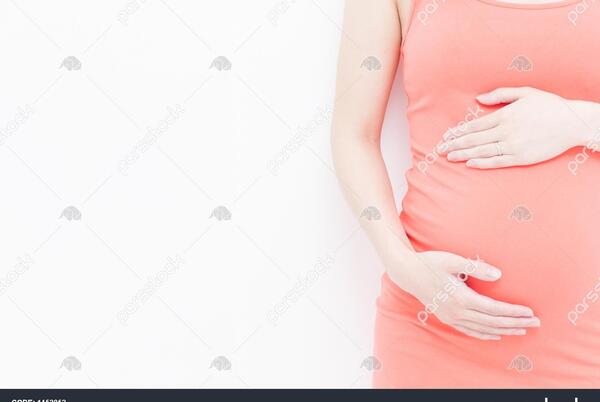 عکس شکم بارداری دختر