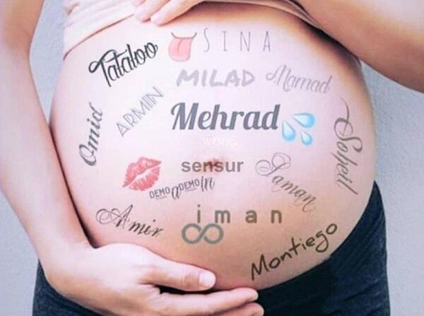 عکس بارداری دنیا جهانبخت در اتلیه