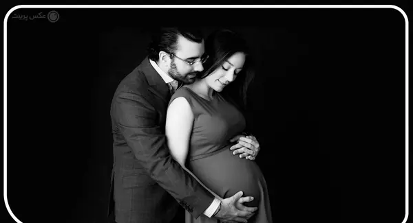 دونفره ژست عکس بارداری خارجی
