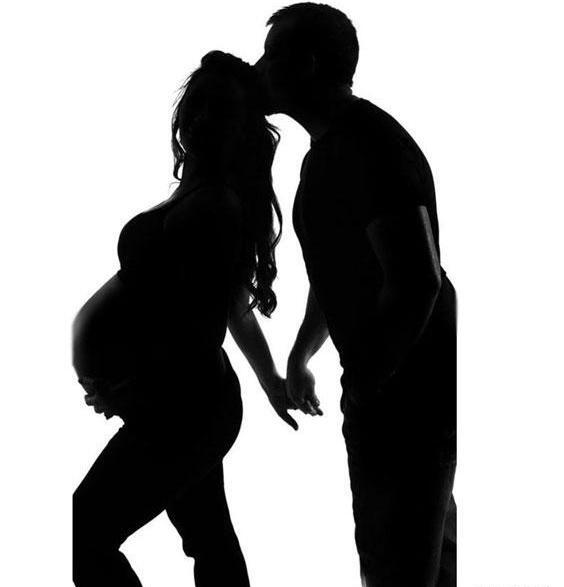دونفره ژست عکس بارداری خارجی