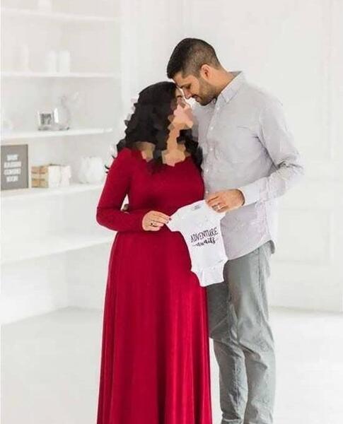 آتلیه بارداری ژست عکس بارداری خارجی